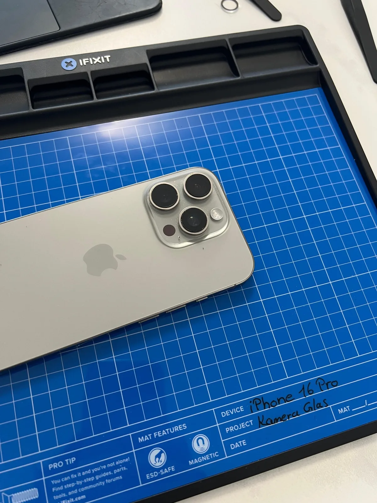 iPhone 16 Pro Kameraglas Reparatur